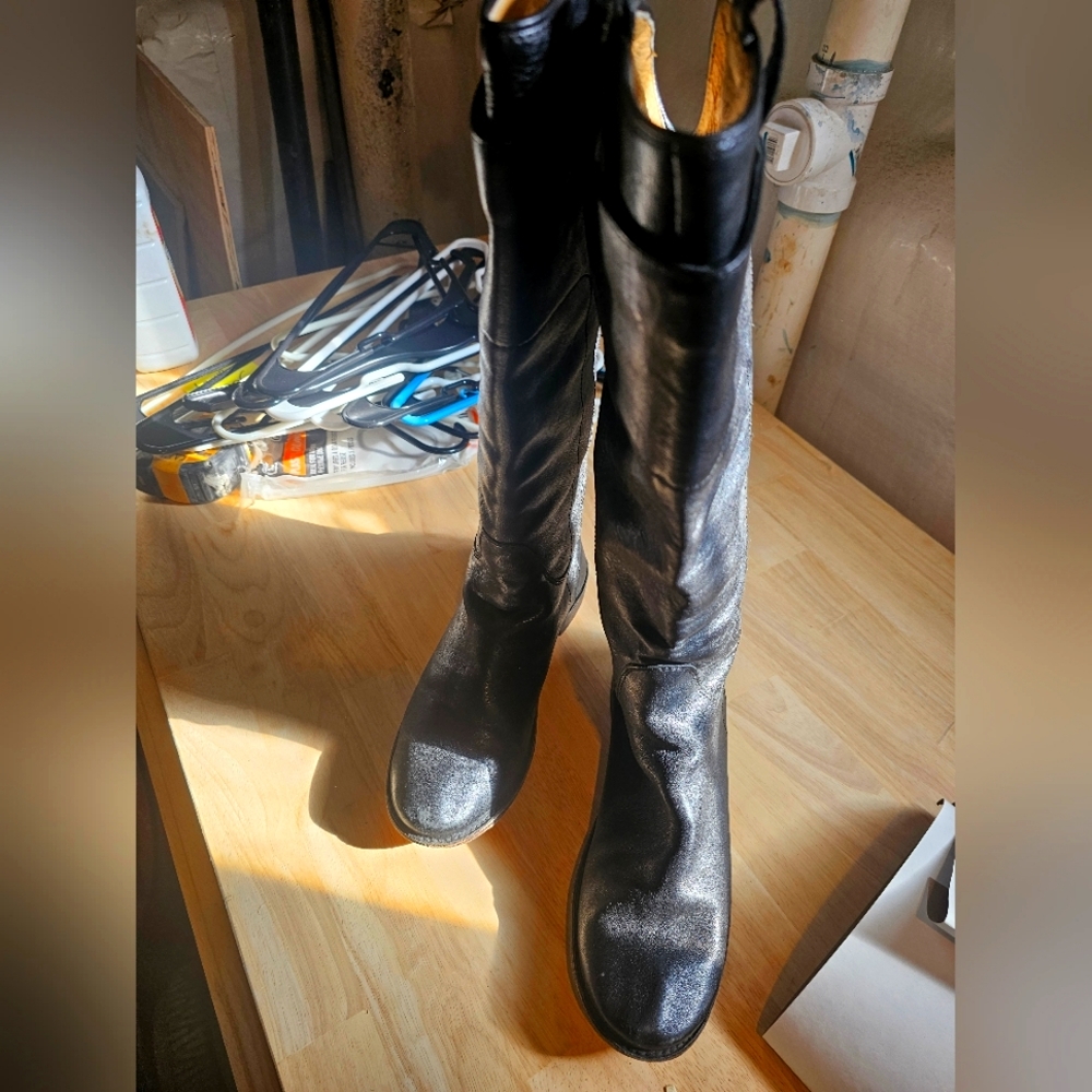 Frye Genuine Leather Riding Boots